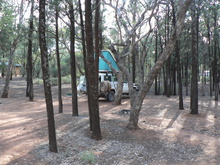 Der Campingplatz in Wilpena.