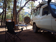 Der Abend in Wilpena.