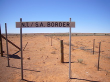 Grenzübertritt auf australisch.