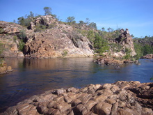 Bei den Upper Pools.