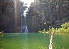 ... bis zu den Gunlom Falls. ... bis zu den Gunlom Falls.